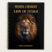 スパイラルフォトプランナーイエスキリスト・ライオン・オブ・ユダ プランナー手帳 (正面)
