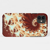 スパイラルフラクタル抽象芸術 Case-Mate iPhoneケース (裏面(横))
