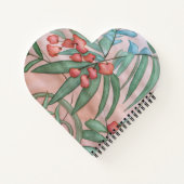 スパイラルフローラノートブック ノートブック (裏面)