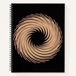 スパイラルブラック ノートブック