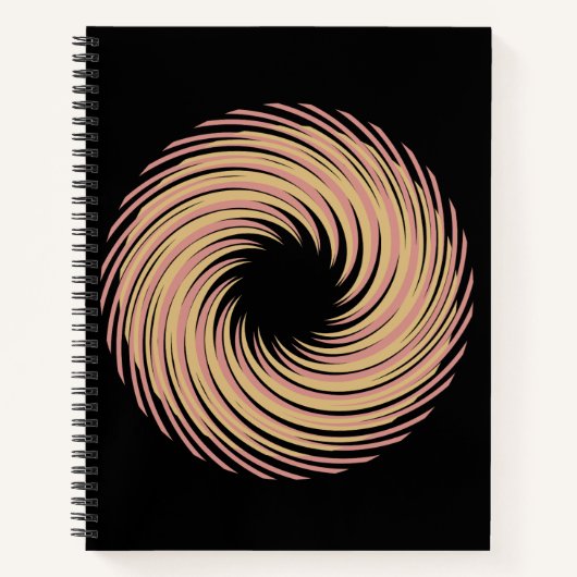 スパイラルブラック ノートブック (正面)