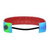 スパイラルマンダラデザイン アスレチックヘッドバンド (裏面)