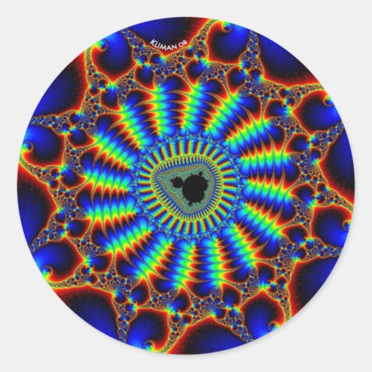 スパイラルマンデル ラウンドシール (正面)