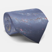 スパイラルミルキーウェイ銀河系宇宙NASAアート ネクタイ (ロール)