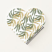 スパイラルユニークラウンドノートブックデザインオンザズル ノートブック (裏面)