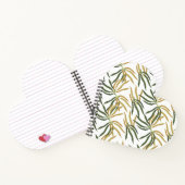 スパイラルユニークラウンドノートブックデザインオンザズル ノートブック (内部)