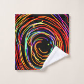 スパイラルライトグロー バスタオルセット (ウォッシュタオル)