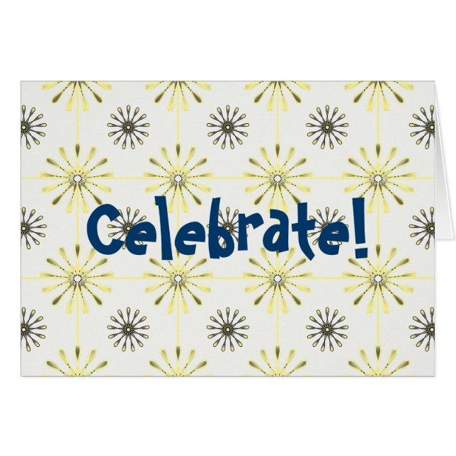 スパイラルレトロフラワー　背景の色をお選びください (正面横)