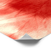 スパイラル万華鏡のように千変万化するパターンサイケ ポスター (角)