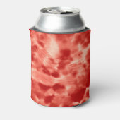 スパイラル万華鏡のように千変万化するパターンサイケ 缶クーラー (缶裏面)