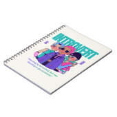 スパイラル写真ノート ノートブック (左側)