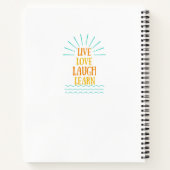 スパイラル写真ノート ノートブック (裏面)