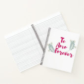 スパイラル写真ノート ノートブック (内部)