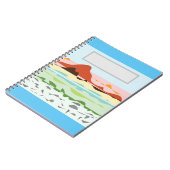 スパイラル写真ノート ノートブック (左側)