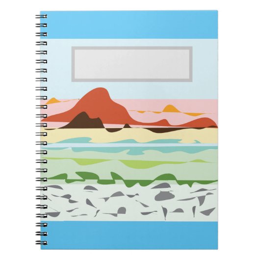 スパイラル写真ノート ノートブック (正面)