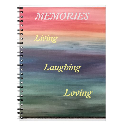 スパイラル写真集 ノートブック (正面)