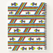 スパイラル型手帳魚 ノートブック (裏面)