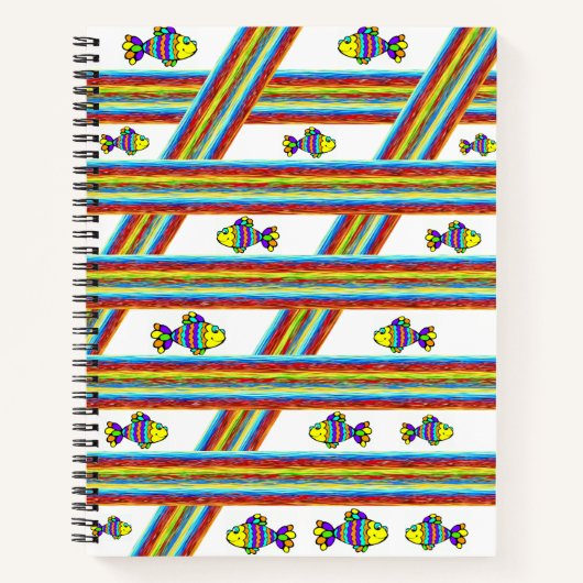 スパイラル型手帳魚 ノートブック (正面)