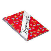 スパイラル宿題ノート ノートブック (右側)