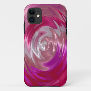 スパイラル抽象芸術アート iPhone 11 ケース