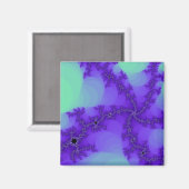 スパイラル波フラクタル磁石 マグネット (正面/裏面)