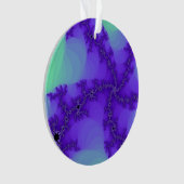 スパイラル波数フラクタルオーナメント オーナメント (正面)