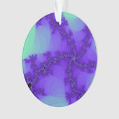 スパイラル波数フラクタルオーナメント オーナメント (正面)