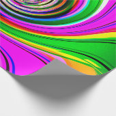 スパイラル熱狂するラッピング紙 ラッピングペーパー (角)