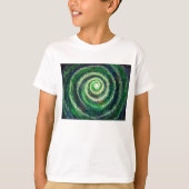 スパイラル銀河系キッドのタグレスTシャツ Tシャツ (正面)