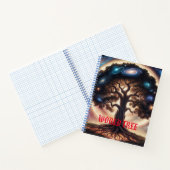 スパイラル銀河系ノート ノートブック (内部)