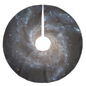 スパイラル銀河系メッシエー101 ブラッシュドポリエステルツリースカート (正面)