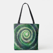 スパイラル銀河系両面トートバッグ トートバッグ (裏面)