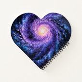 スパイラル銀河系 ノートブック (裏面)