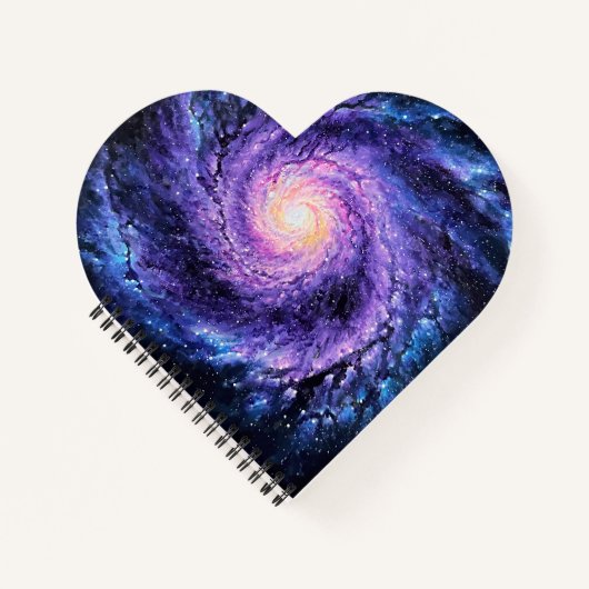 スパイラル銀河系 ノートブック (正面)