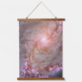 スパイラル銀河系M83、星の形成で燃え上がる。 吊り下げ型タペストリー (正面)