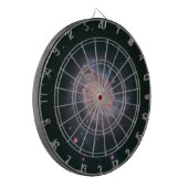 スパイラル銀河系M83 (NASA) ダーツボード (正面左)