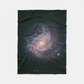 スパイラル銀河系M83 (NASA) フリースブランケット (正面)