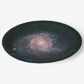 スパイラル銀河系M83 (NASA) ペーパープレート (アングル)