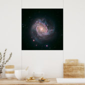 スパイラル銀河系M83 (NASA) ポスター (キッチン)