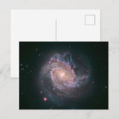 スパイラル銀河系M83 (NASA) ポストカード (正面/裏面)