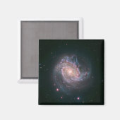 スパイラル銀河系M83 (NASA) マグネット (正面/裏面)
