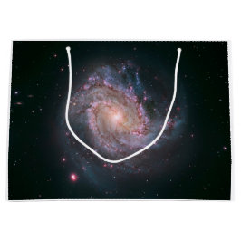 スパイラル銀河系M83 (NASA) ラージペーパーバッグ