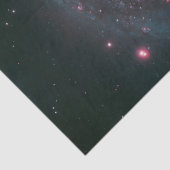 スパイラル銀河系M83 (NASA) 薄葉紙 (詳細)