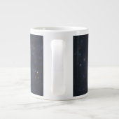 スパイラル銀河系Ngc 1015. ジャンボコーヒーマグカップ (裏面)