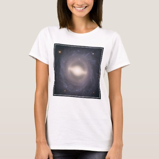 スパイラル銀河系Ngc 1015. Tシャツ (正面)
