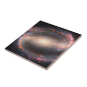 スパイラル銀河系Ngc 1300. タイル (側面)