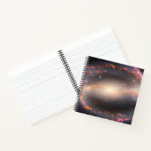 スパイラル銀河系Ngc 1300. ノートブック (内部)