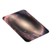 スパイラル銀河系Ngc 1300. マグネット (右側)