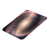 スパイラル銀河系Ngc 1300. マグネット (左側)