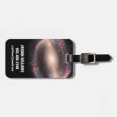 スパイラル銀河系Ngc 1300. ラゲッジタグ (正面横)